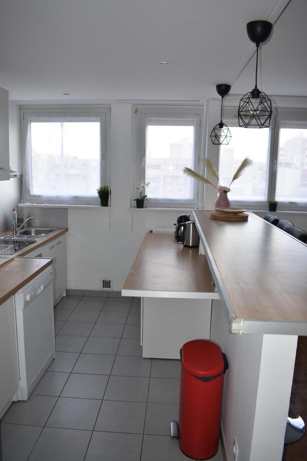 Appartement Lumineux 3 Chambres - Villeurbanne Gratte Ciel Exterior foto
